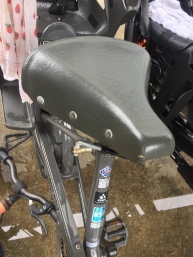 【値下げ】ブリジストンbikkeビッケ子供乗せ自転車(純正リアシート付き)