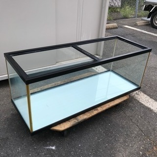 水槽 ガラス 1200 450 高さ450