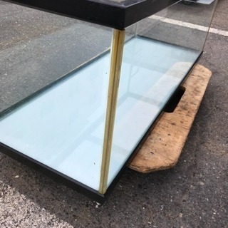 水槽 ガラス 1200 450 高さ450