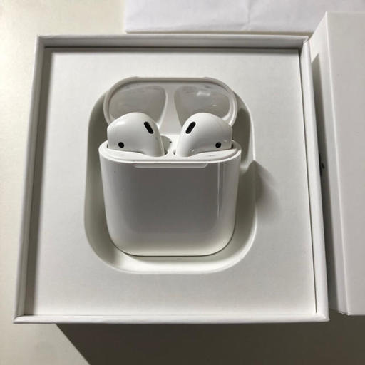 新品試着のみ Airpods エアポッズ エアーポッズ apple アップル 純正品 正規品