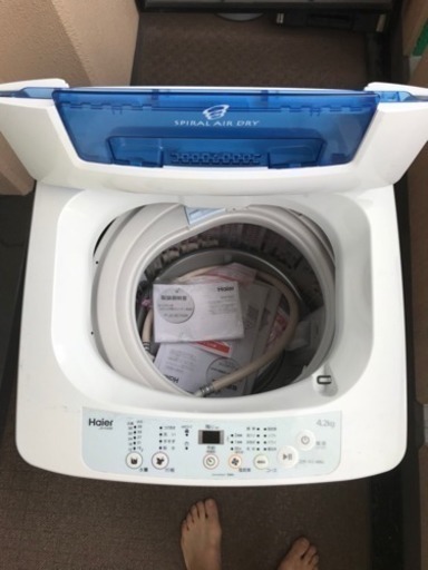 ★新品同様★2017年製 Haier洗濯機（JW-K42M）