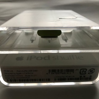 Apple iPod shtffle Green 2GB 新品未開封