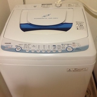 洗濯機TOSHIBA AWー60GF