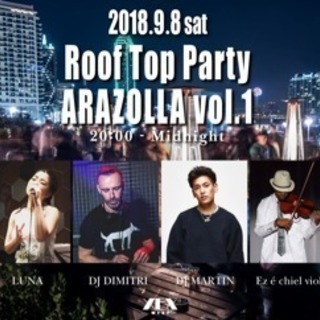 9/8(土)20:00～ 梅田！The Roof Top Par...