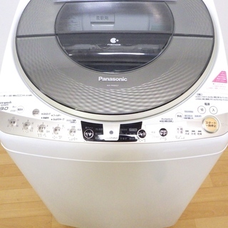 3/29パナソニック 洗濯乾燥機 泡洗浄 エコナビ搭載 NA-FR90S 9.0kg 14年製 動作品　/SL1