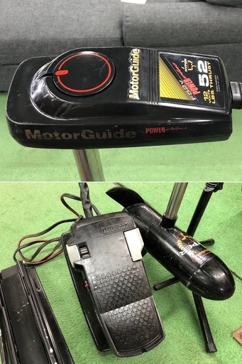 モーターガイド エレキモーター F52V 無段階 52ポンド 12V モーターガイド エレキモーター F52V 無段階 52ポンド 12V