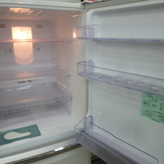 R 中古 MITSUBISHI ３ドア冷蔵庫335L・右開き MR-C34T 2012年製