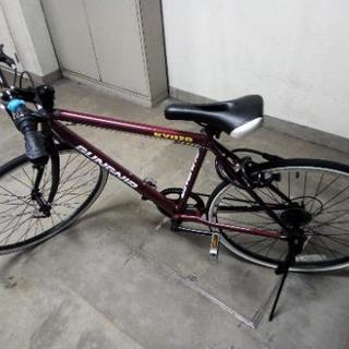 KYUZO クロスバイク自転車 26インチ 外装6段変速付き K...