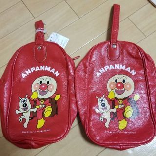 値下げ　新品　アンパンマンの上履き入れ