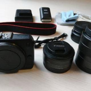 canon EOS M ダブルレンズキット 中古品