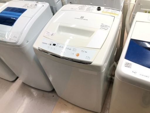 安心6ヶ月保証付きの洗濯機！