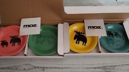 ☆新品未使用☆mozミニプレート    4枚セット