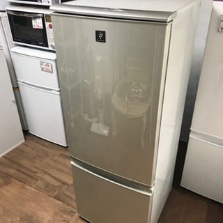 SHARP 2ドア冷蔵庫 SJ-PD17T-N 2011年製 167L