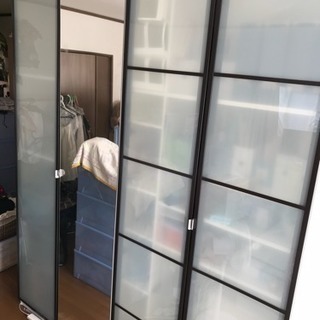 IKEA壁面収納の扉 鏡扉も含めて4枚