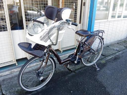 【販売済み】電動アシスト自転車　６Ah　子供乗せ　整備済み