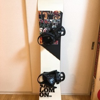 美品！スノーボード 板☆ビンディング、ケース付き！