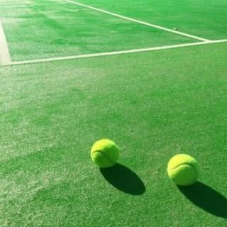 利尻島でテニス！