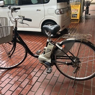 Panasonic 電動自転車 10ahバッテリー 充電器付き - 電動アシスト自転車
