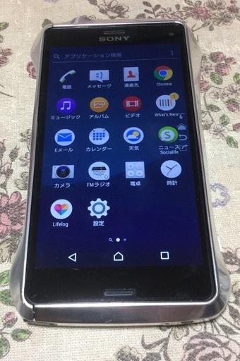 Z3 compact D5803 海外版 SIMフリー？ ジャンク扱い