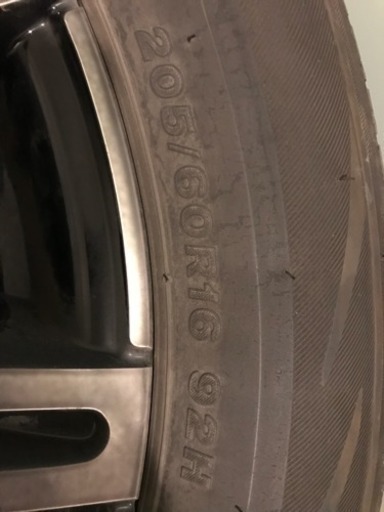 LEHRMEISTER ELBE S10 5H 16×6.5J KENDA KR36 205/60R16 20年製 残溝 