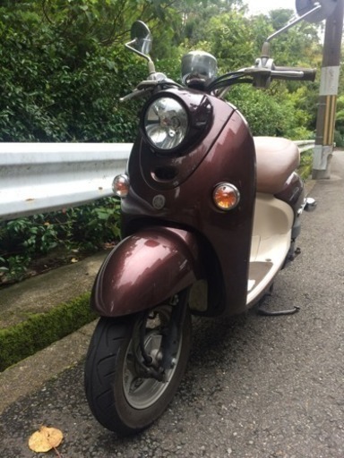 程度良FI★ヤマハ ビーノSA37J 4ストインジェクション 自賠責保険付すぐ乗れます。