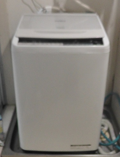 日立　全自動洗濯機　BW-V80A 洗濯機　ビートウォッシュ　2017年製