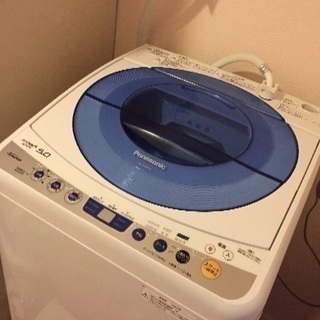 受付停止中 Panasonic洗濯機5㎏
