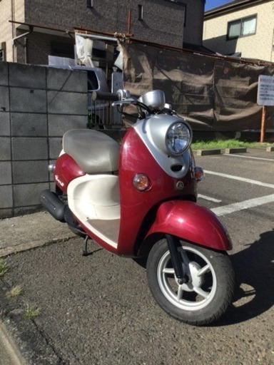 完売！ヤマハ ビーノSA26J 4スト キャブ ④下取り、不動車引き取りで(125cc迄のスクーター)配送無料で！