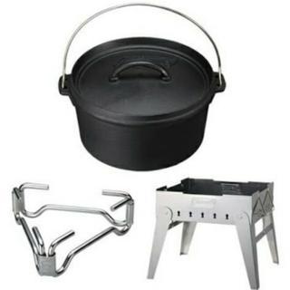 コールマン キャンプ BBQ セット (新品未開封)ファイアープレイステーブル、チェア付