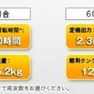 ホンダ発電機 EBR2300CX 防災や普段使いに