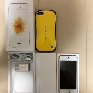 iPhone SE Gold 64 GB （SIMロック解除済）