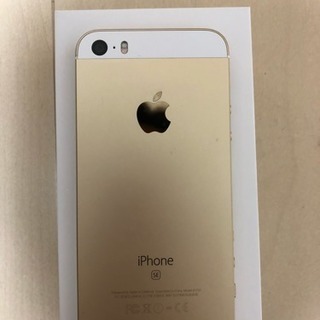 iPhone SE Gold 64 GB （SIMロック解除済）
