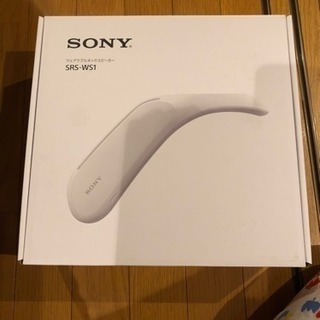 sony ソニー ネックスピーカー srs-ws1 美品