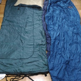 ★キャンプ★シュラフ寝袋　２個セット mont bellモンベル