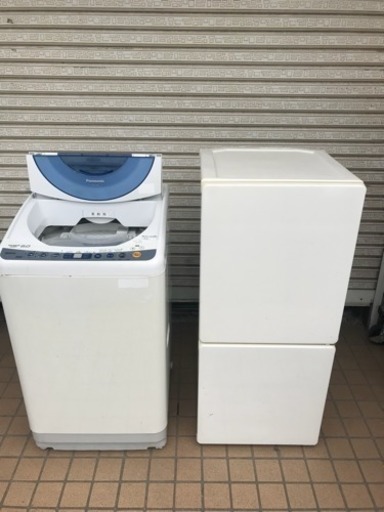 新取引中 生活応援セット2♩冷蔵庫NA-FS60H2 洗濯機2009年