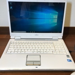 富士通ノートパソコン Windows10 ジャンク