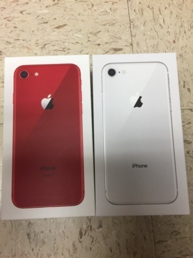 値下げしました】iPhone 8 Red 64GB SIMフリー-