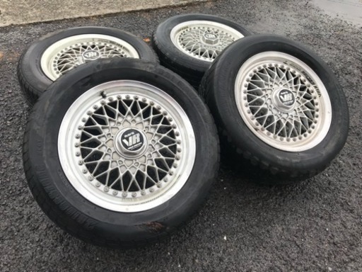 ＲＡＹＳ　ＶＯＬＫ　メッシュ　15×6.5J ET44 PCD114.3 5H 4本　希少　当時物　人気商品　旧車等に是非！ 美品 管理番号9101