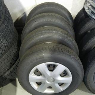 中古タイヤ　155/80R13　4本セット　 パッソ　ヴィッツ