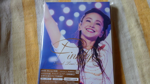 【初回限定盤】安室奈美恵ファイナリー東京ドーム【ブルーレイ】９月１５日まで