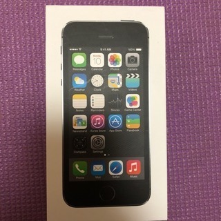 iPhone5s 16GB(空箱) 美品！！