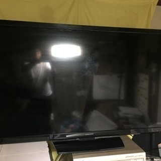 オリオン 50型LEDテレビ DN503-2B1 画面暗し