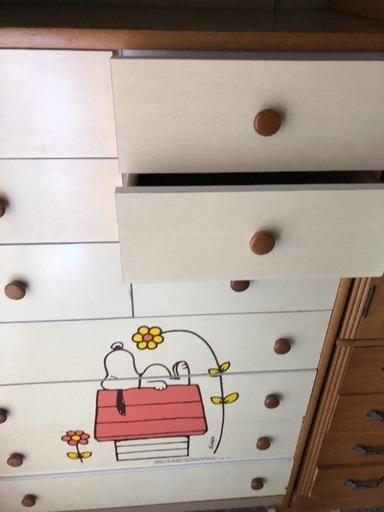 無料 スヌーピー タンス 収納棚 Pippi0115 北柏の収納家具 タンス 衣類収納 の中古あげます 譲ります ジモティーで不用品の処分