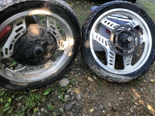 逆輸入 前後ホイールセット VT250 - ホイール