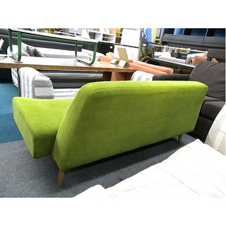 札幌【IDEE 2人掛けソファ AO SOFA】幅140cm Green/グリーン 布/ファブリック アームレス イデー アーオソファ KanameOkajima/岡嶌要 本郷店