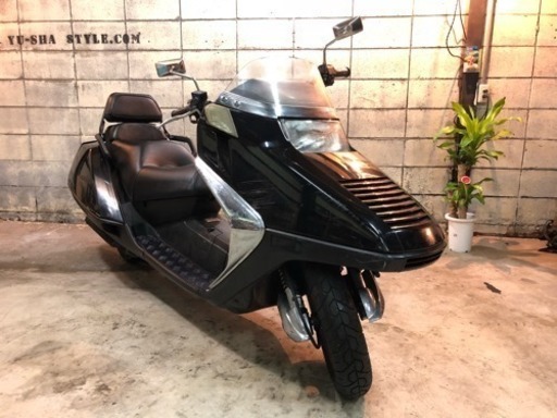 フュージョンX 実働！ セル1発！ シート新品張り替え！ タイヤ前後バリ山！
