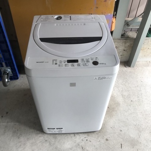#180911S-2 2016年製 シャープ 全自動洗濯機 美品 配達可
