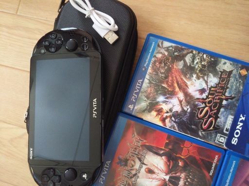 PSVITA 本体 ソフト5本セット - PSP、PS Vita