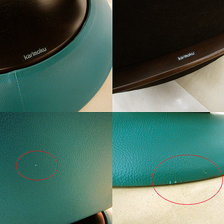 Karimoku カリモク Rポジション リクライニングチェア+オットマン RT5100D304+RT5106D304 USED