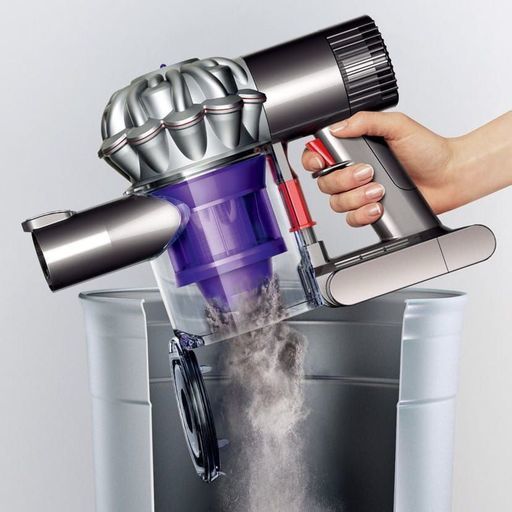 ★新品 送料無料 dyson/ダイソン ハンディクリーナー DC61 通販モデル 特別セット  パープル／シルバー